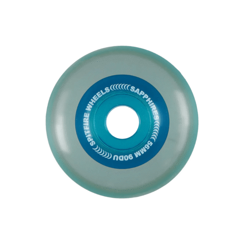 Ruedas Spitfire Sapphire Clear Blue 56mm