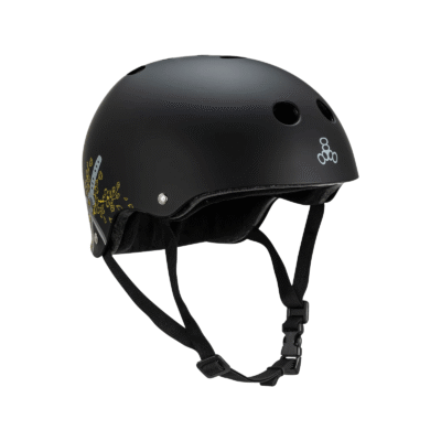 Casco Certificado Triple 8 Sweatsaver Sky Brown Signature Edition S/M