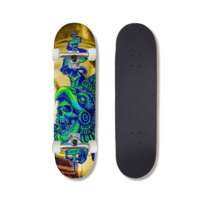 Patineta Armada Copal Cuauhtli Foil Dorado 8.25"