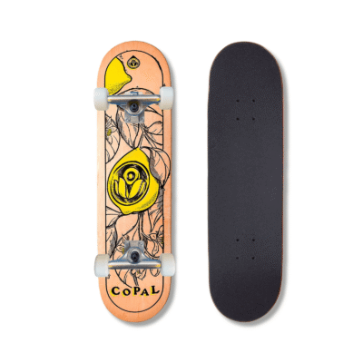 Patineta Armada Copal Hoja Natural 8.25"