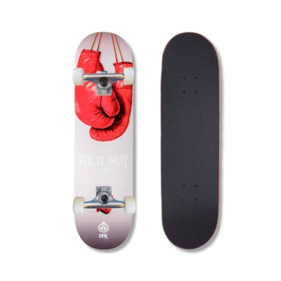 Patineta Armada Copal Polo May Temperamento Rojo 8.5"