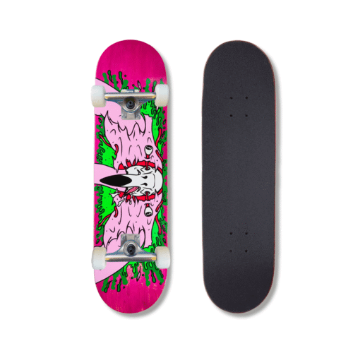 Patineta Rip N Dip Skull Face Flamingo 8.25"