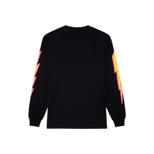 Playera Manga Larga Krooked Bird Lightening Talla L - Imagen 4