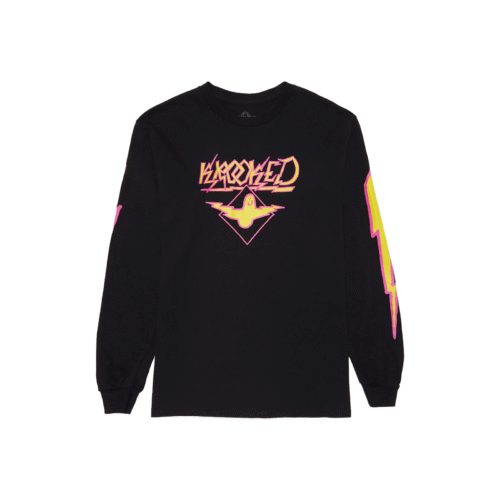 Playera Manga Larga Krooked Bird Lightening Talla L - Imagen 3