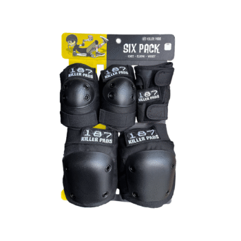 Set de Protecciones 187 Killer Pads Six Pack Black L/XL