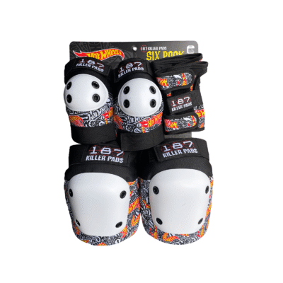 Set de Protecciones 187 Killer Pads Six Pack Hot Wheels L/XL