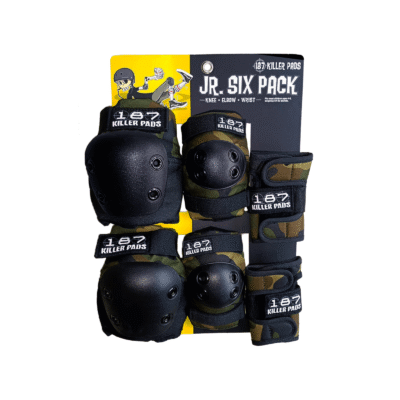 Set de Protecciones 187 Killer Pads Junior Six Pack Camo
