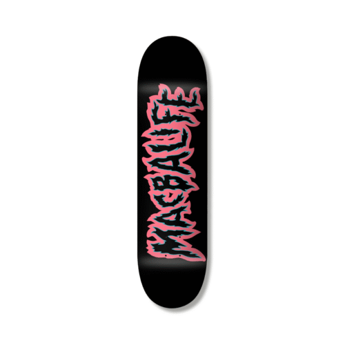 Tabla Macba Life Hot Logo Black 8.12"