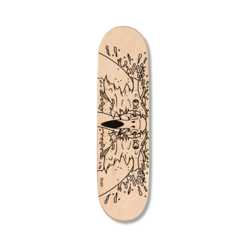 Tabla Rip N Dip Skull Face Flamingo 8.25" - Imagen 2
