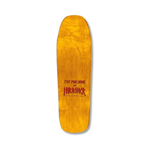 Tabla Toy Machine x Thrasher Monster Gram Shaped 9.5" - Imagen 2