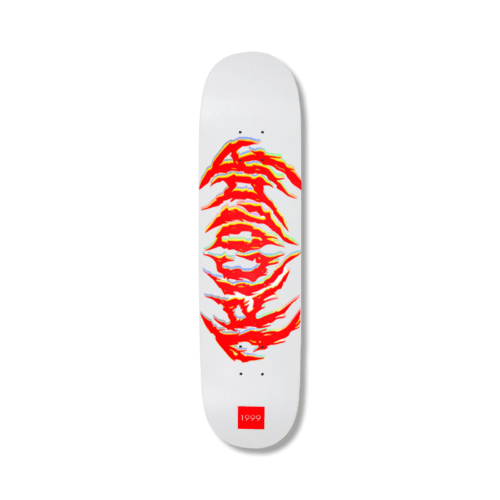 Tabla Tricolor 3CLR Metal Blanco 8"