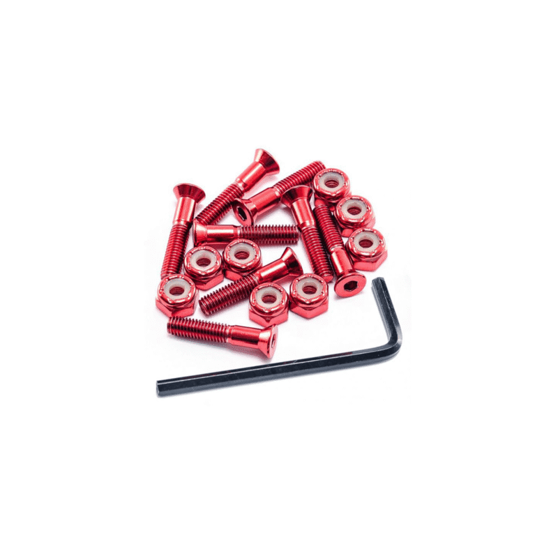 Tornillos Catrina Allen Rojo 1"