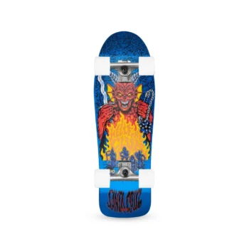 Patineta Cruiser Armada Santa Cruz X Stranger Things Knox Hellfire Pit (Glow In The Dark) 10.07″