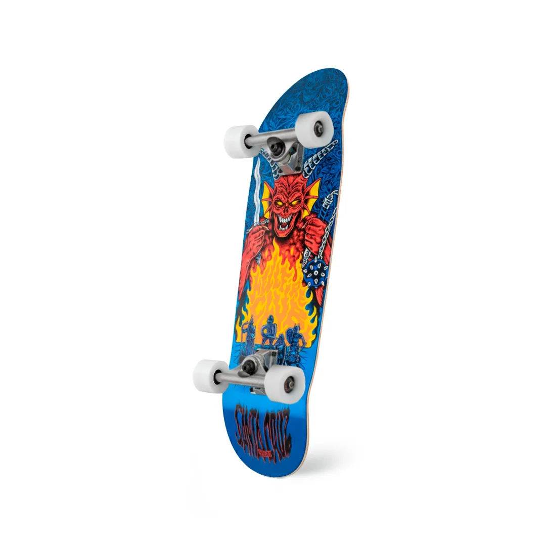 Patineta Cruiser Armada Santa Cruz X Stranger Things Knox Hellfire Pit (Glow In The Dark) 10.07″ - Imagen 2