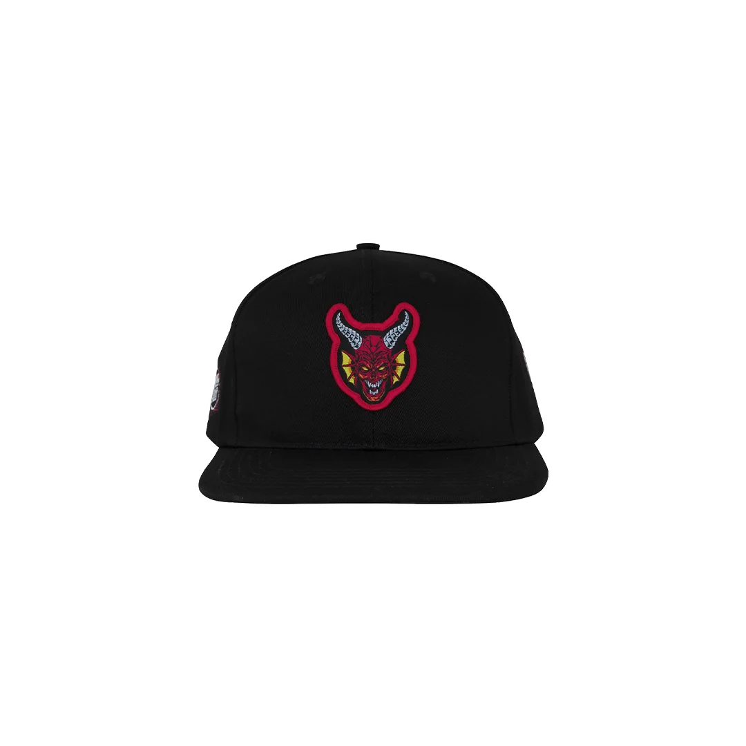 Gorra Santa Cruz X Stranger Things Hellfire Club Negra - Imagen 2
