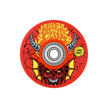 Ruedas Slime Balls X Stranger Things Hellfire Club Light Ups 78a 66mm