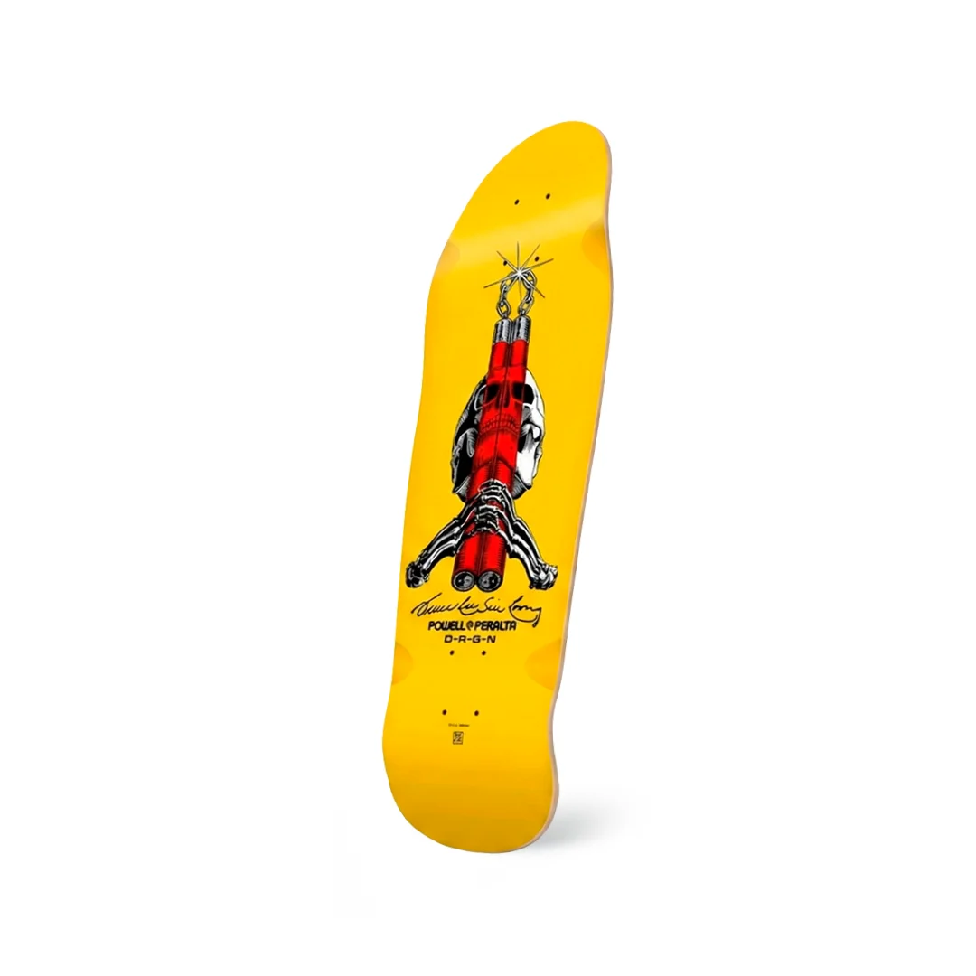 Tabla Powell Peralta Skull & Nunchucks Bruce Lee Collab 10" - Imagen 2