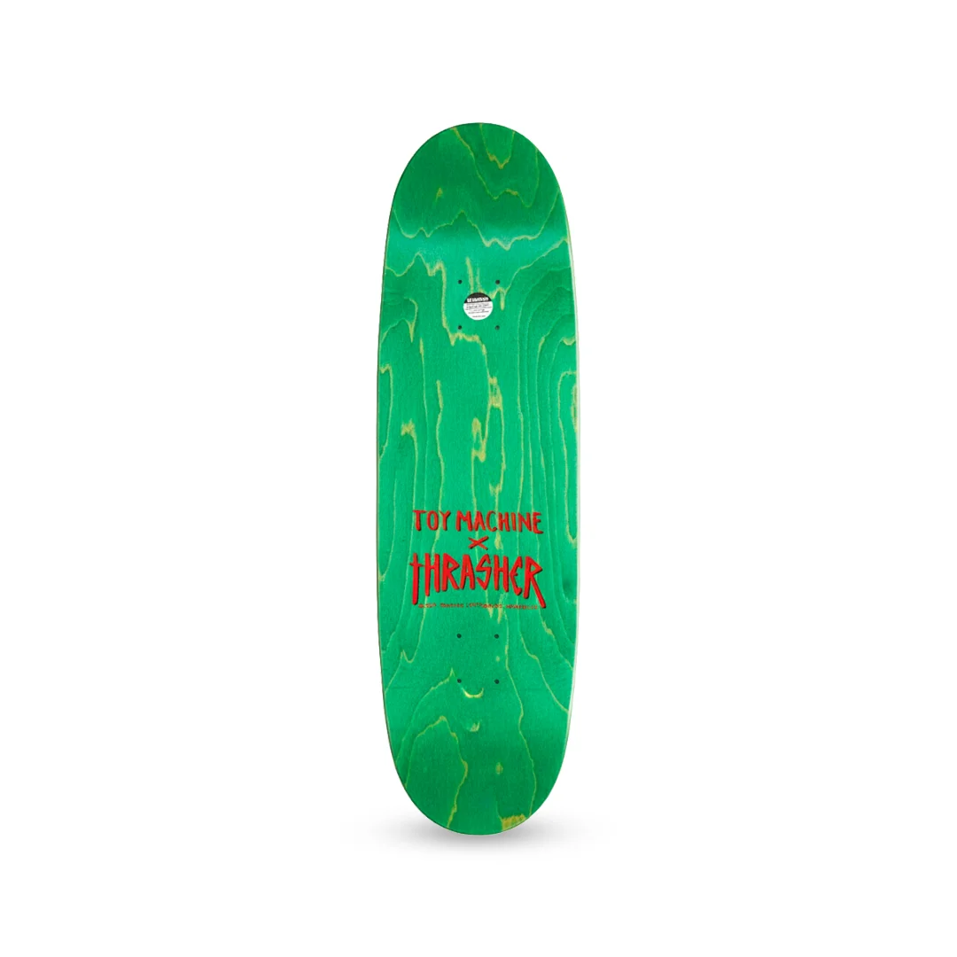 Tabla Toy Machine X Thrasher Bury The Hatchet Egg 8.88" - Imagen 3