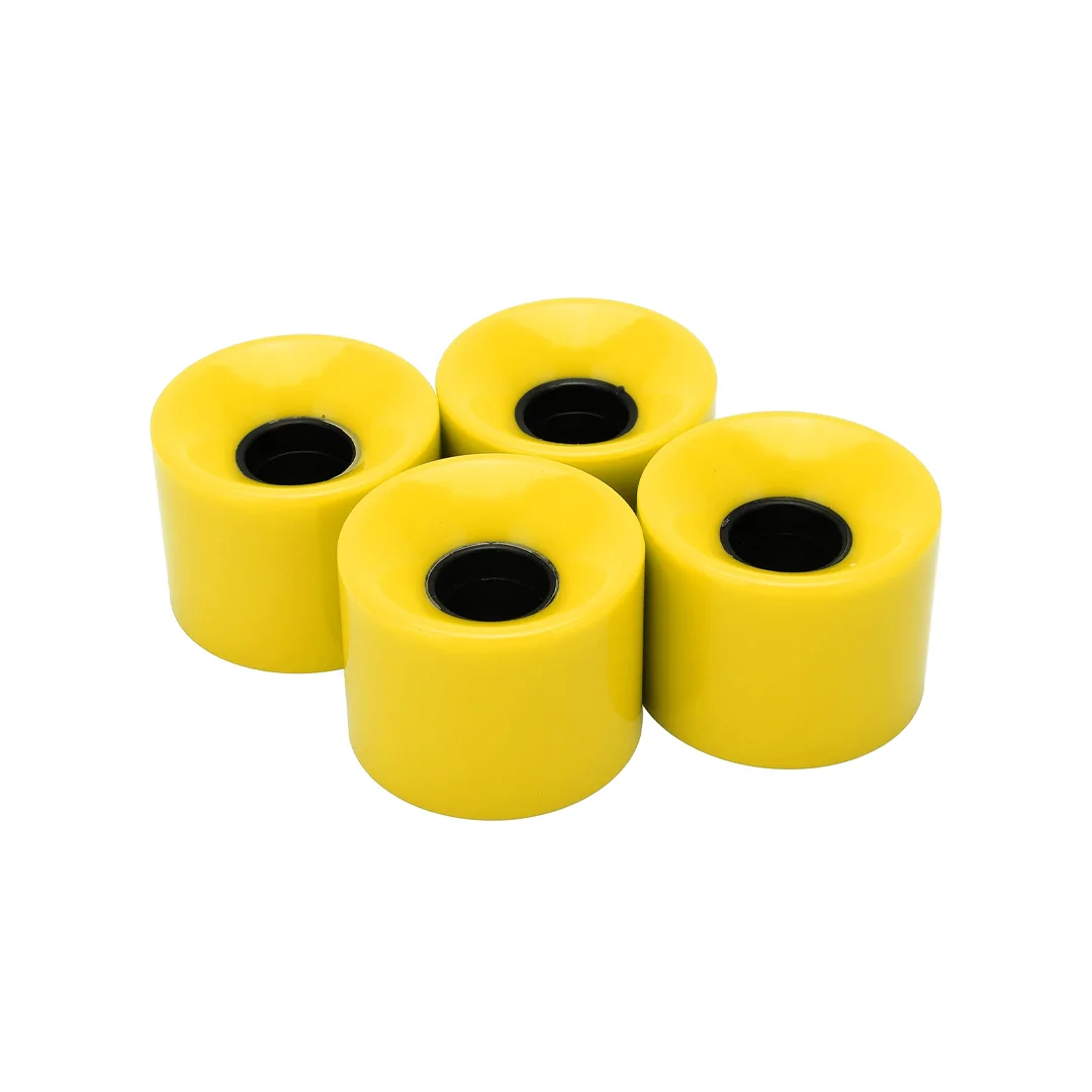 Ruedas Cruiser Amarillas 78A 60mm - Imagen 3
