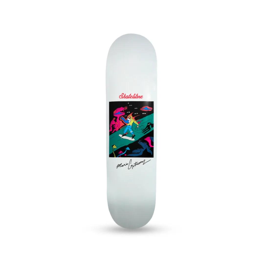 Tabla Skatelibre Firma Mario Paranoia 8.25"