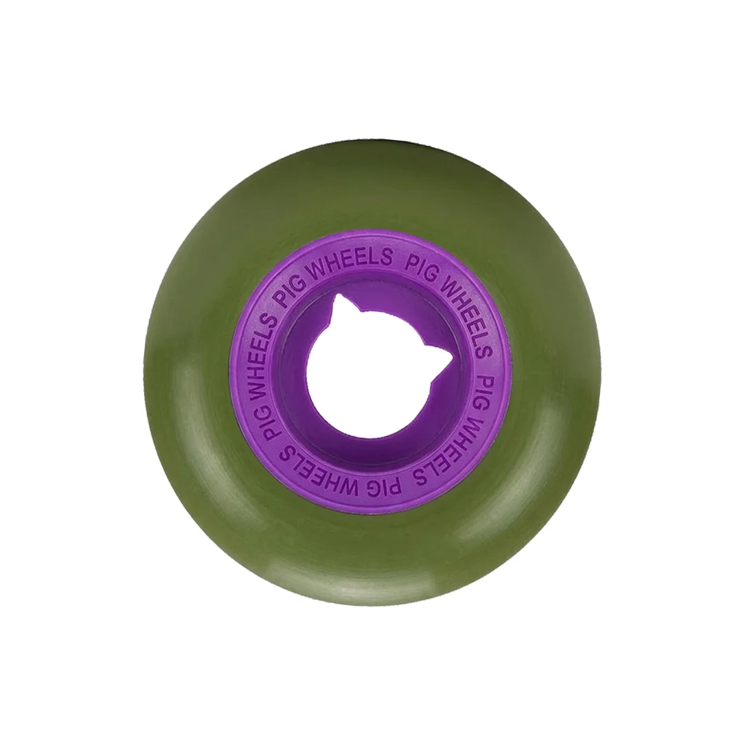 Ruedas Pig Soft 88A Verdes 51mm - Imagen 2