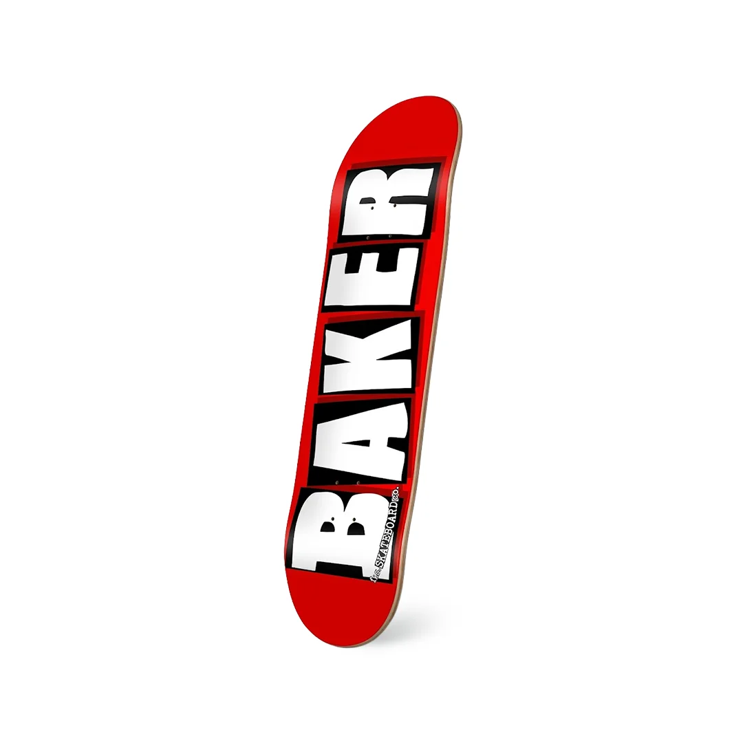 Tabla Baker Brand Logo Red White 8.5" - Imagen 2