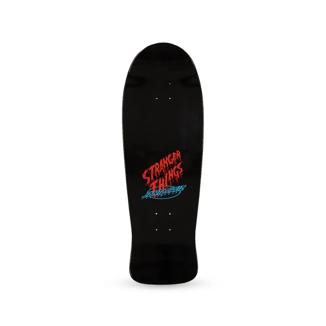 Tabla Santa Cruz X Stranger Things Meek Eddie Slasher Signed 10.1" - Imagen 4