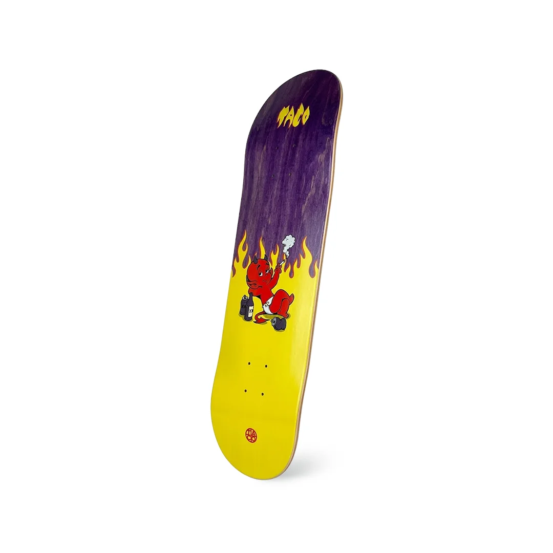 Tabla TACo Devil Smoke Purple 8.25" - Imagen 2