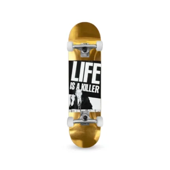 Patineta Armada Beat Life a Killer Foil Dorado 8.25"