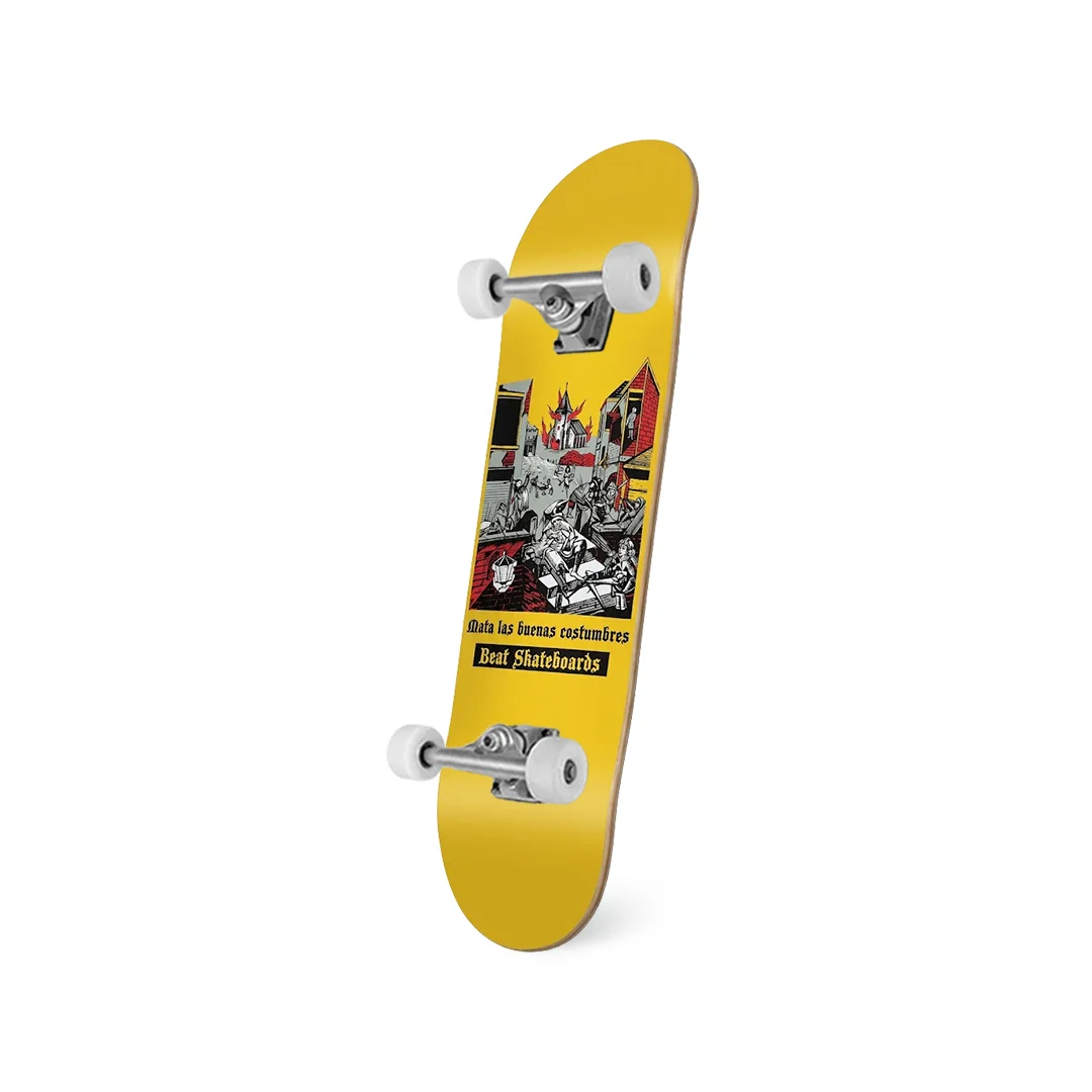 Patineta Armada Beat Mata Las Buenas Costumbres 8.25" - Imagen 2