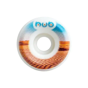Ruedas HUB Cónicas Desierto 100A Blanca 53mm