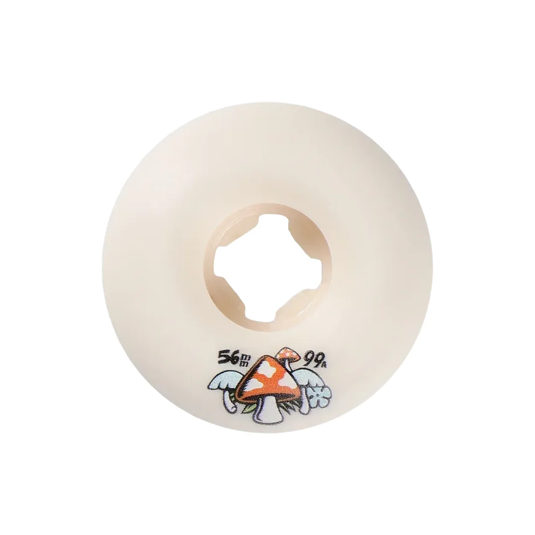 Ruedas OJ's Wheels 99A Elite Mini Combo Winkowski Mushroom White 56mm - Imagen 3