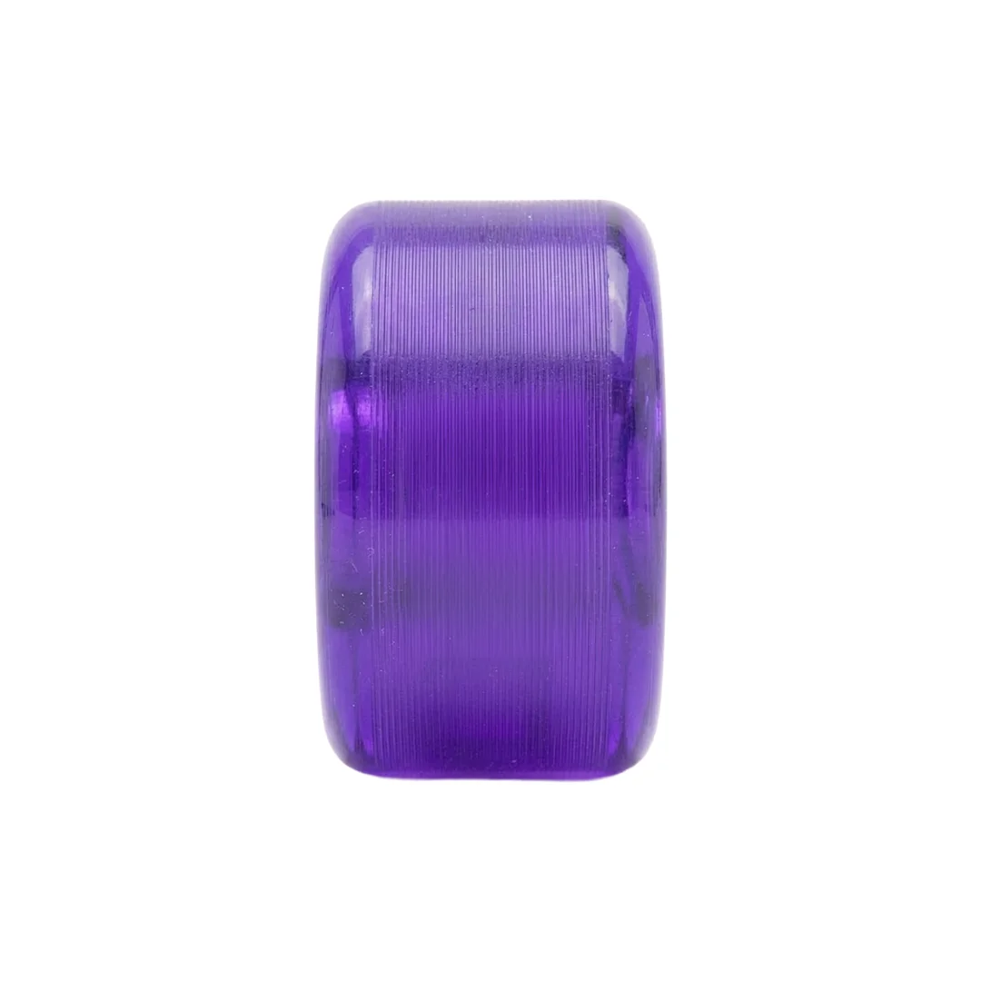 Ruedas TACo Cónicas Púas Morada Transparente 100A 56mm - Imagen 2
