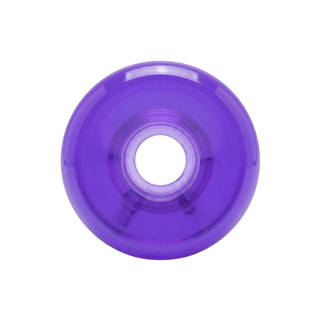 Ruedas TACo Cónicas Púas Morada Transparente 100A 56mm - Imagen 3