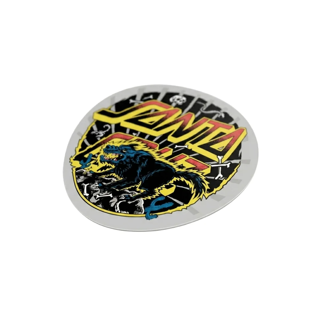 Sticker Santa Cruz Kendall Wolf Dot 10x7cm - Imagen 2