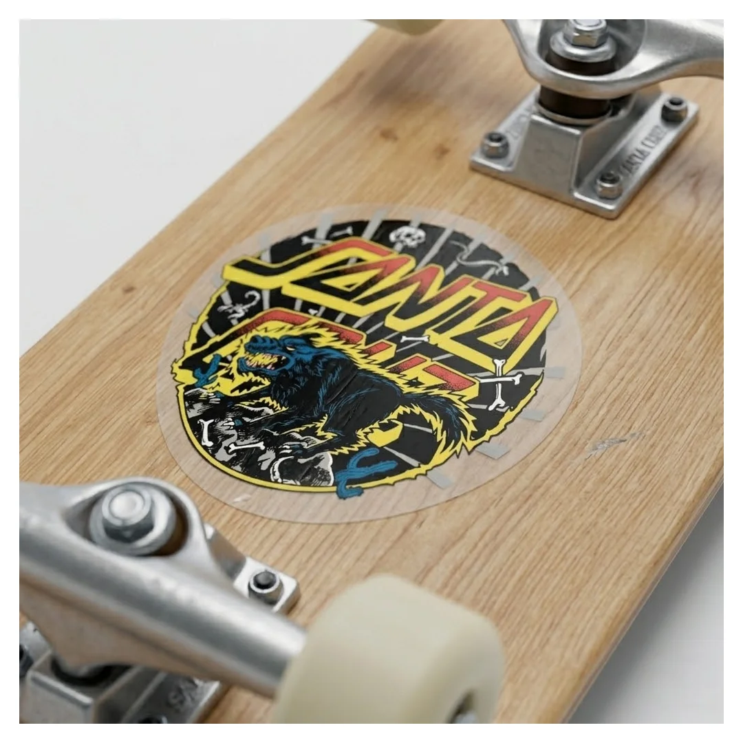 Sticker Santa Cruz Kendall Wolf Dot 10x7cm - Imagen 3