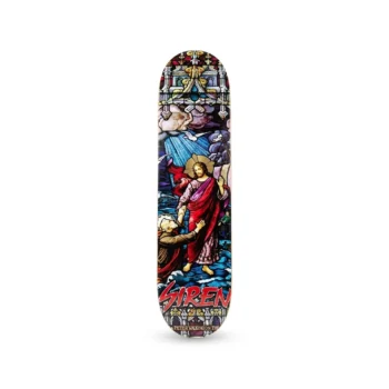 Tabla Siren Peter Stained Glass 8"