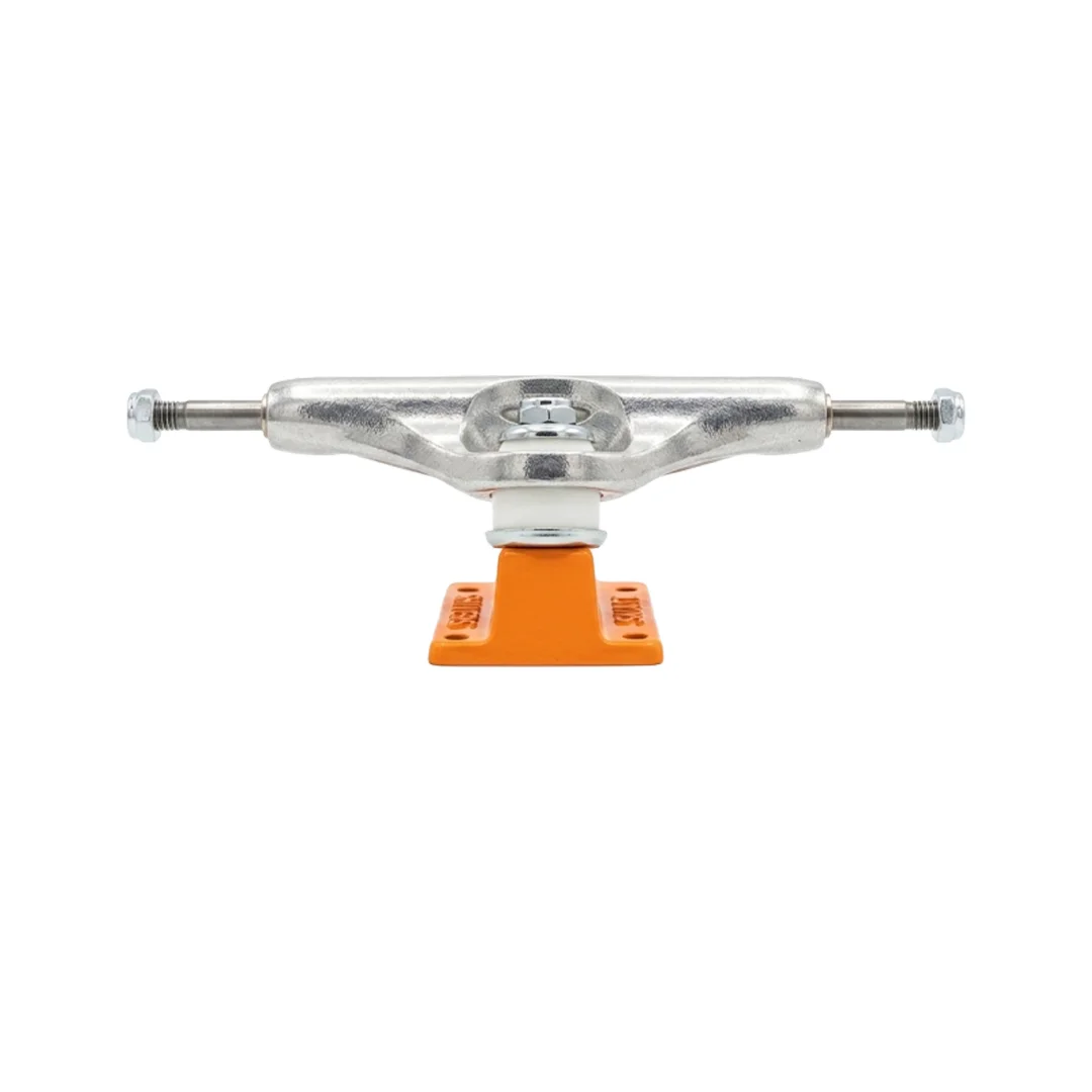 Trucks Shivers Pro Lights Be Free Plata Naranja 8" - Imagen 2