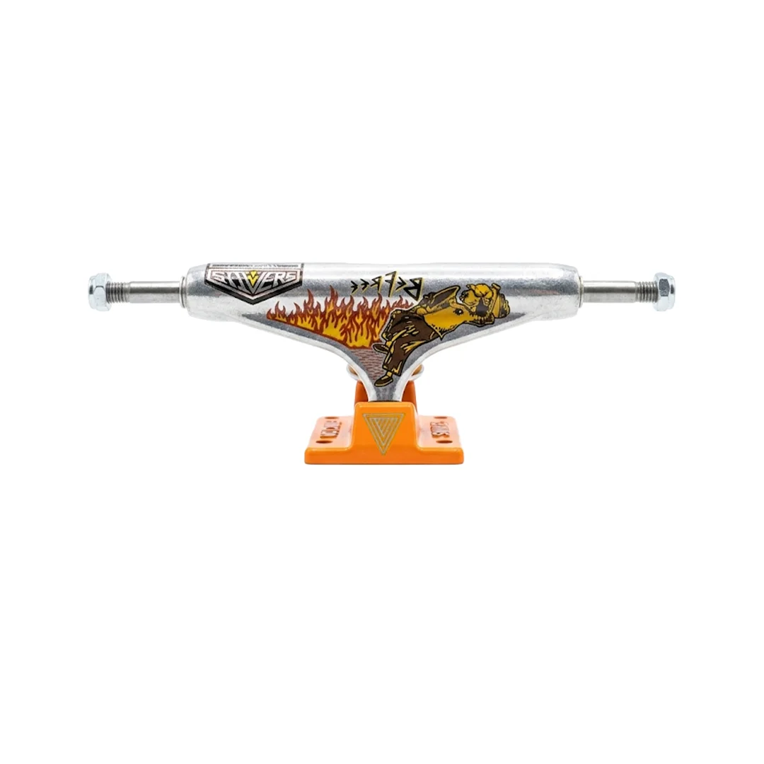 Trucks Shivers Pro Lights Be Free Plata Naranja 8"