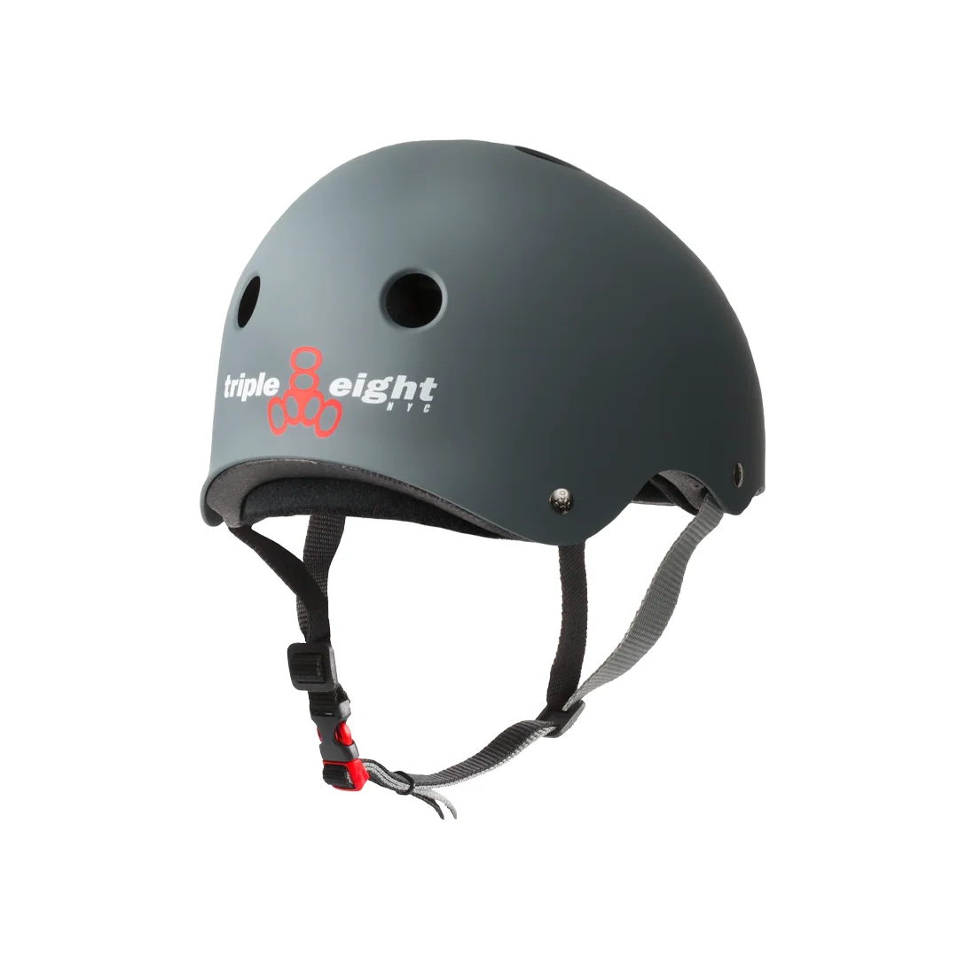 Casco Triple 8 Certificado Sweatsaver Carbon Rubber L/XL - Imagen 2