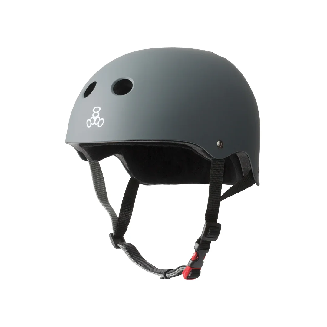 Casco Triple 8 Certificado Sweatsaver Carbon Rubber L/XL
