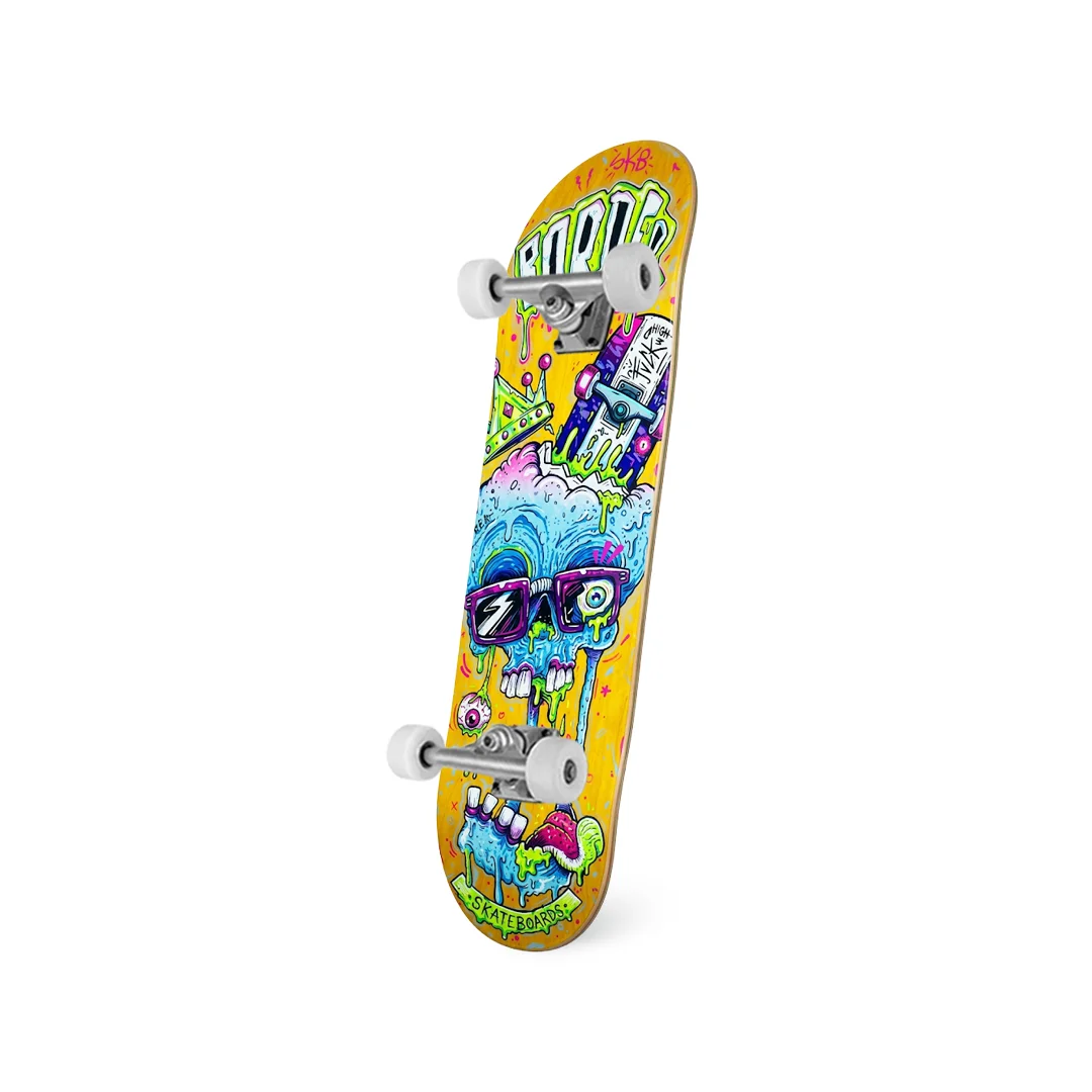 Patineta Armada Border Cráneo 8" - Imagen 2