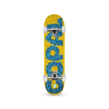 Patineta Armada Copal Hojas Azul Amarillo 8.25"