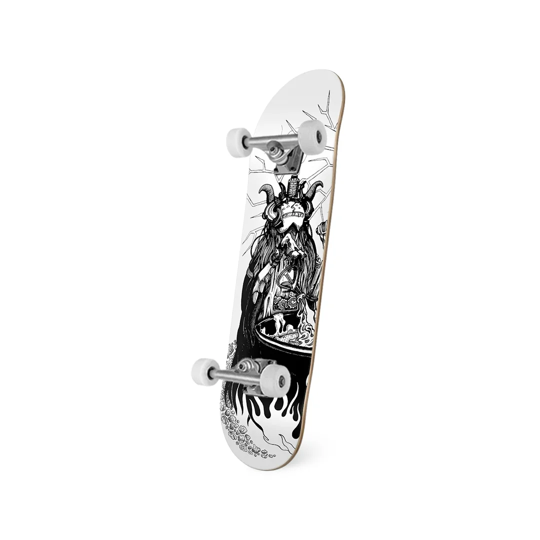 Patineta Armada Mtrpls Brujo Cuernos 8" - Imagen 2