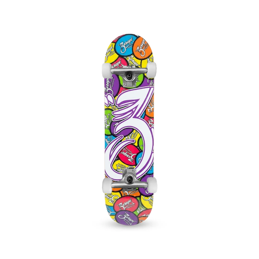 Patineta Armada Zarape Sellos 8.25"