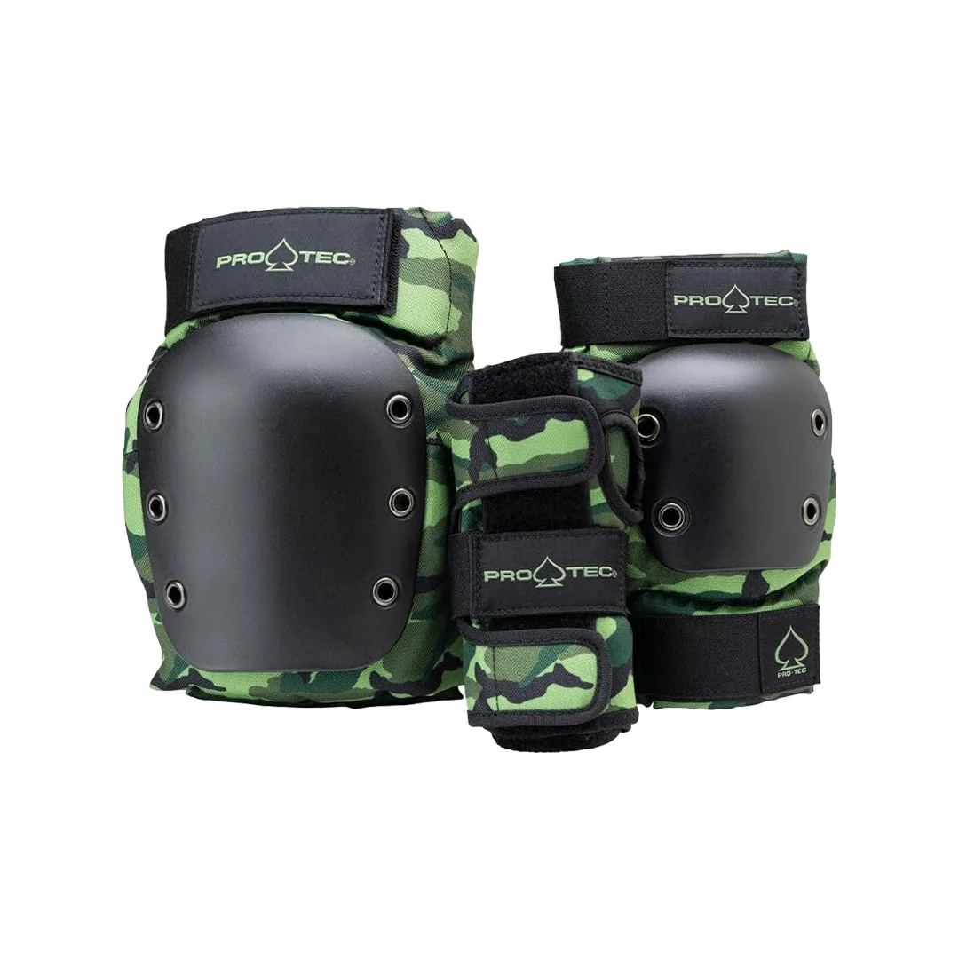 Set de Protecciones Pro-Tec Street Gear Junior Camo Talla S