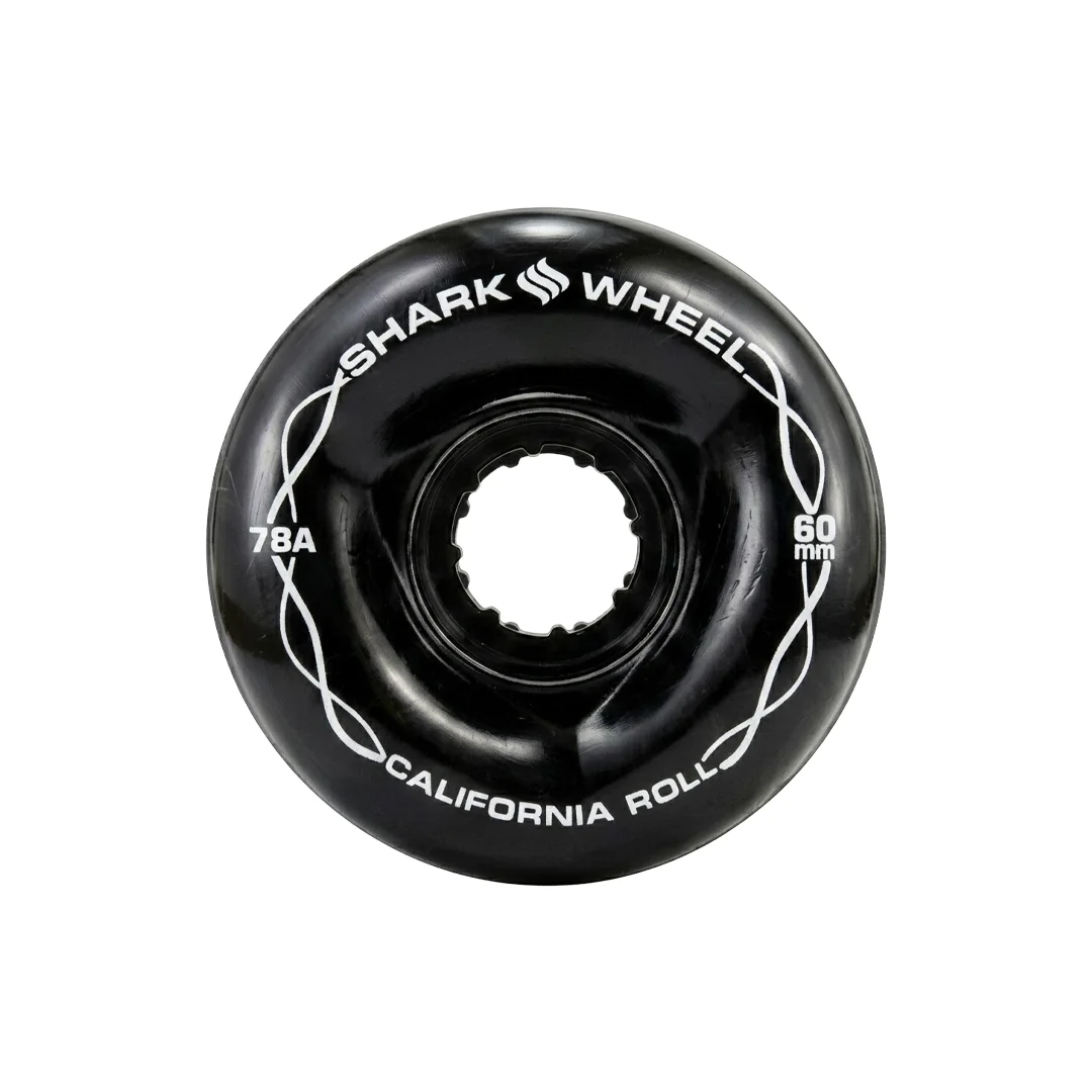 Ruedas Shark Wheel 78A ADN Negro 60mm