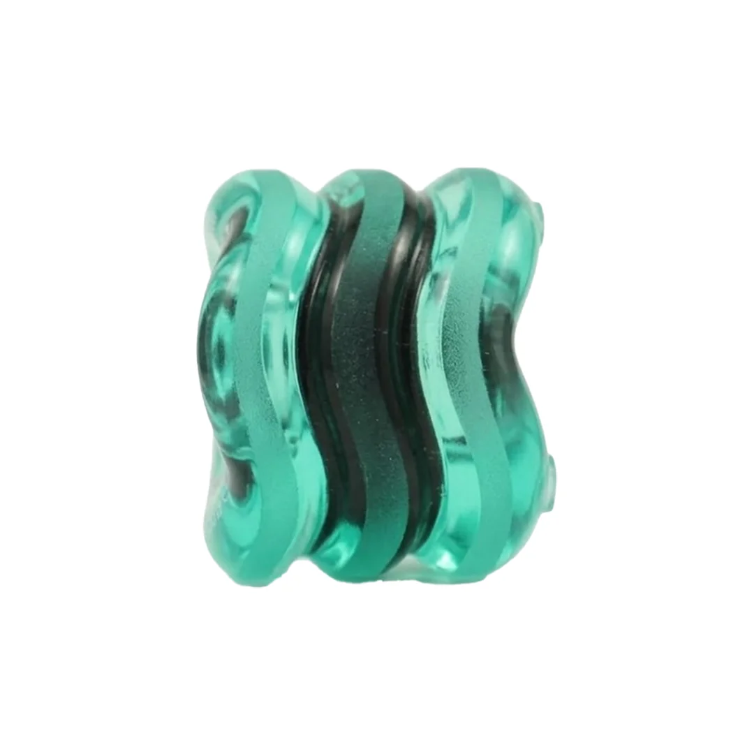 Ruedas Shark Wheel 78A ADN Verde Transparente 60mm - Imagen 2