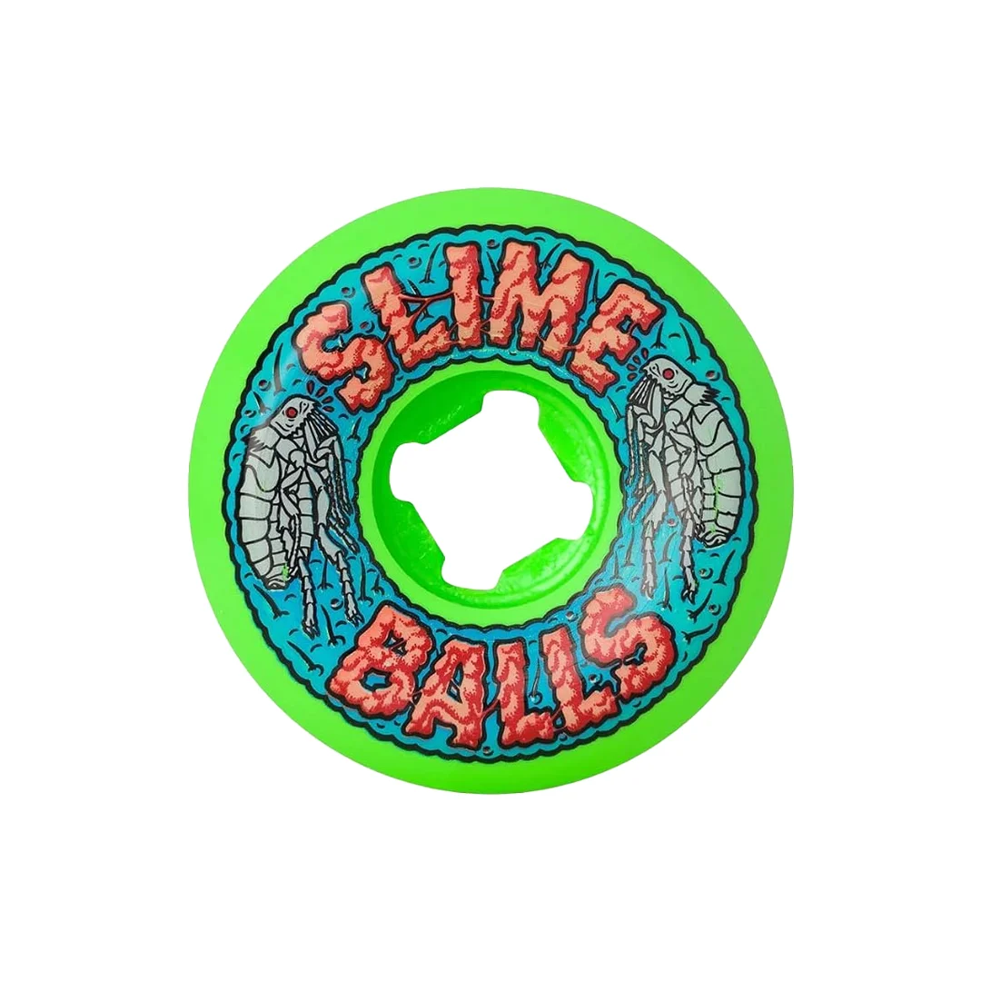 Ruedas Slime Balls Flea Balls Speed Balls 99A Green 56mm