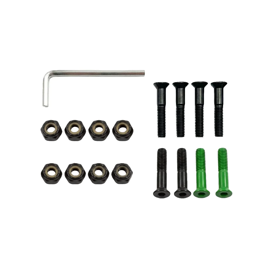 Tornillos O.S.S. Cristian Huerta Negro Verde Allen 1" - Imagen 3